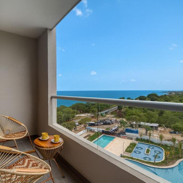 Cozy studio with ocean and pool views - Apartamento de 1 dormitorio - 10