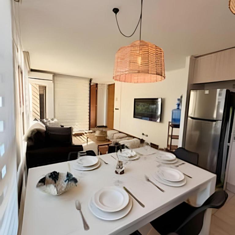 Comfort with parking and Wi-Fi Manquehue Metro Station - Two-Bedroom Apartment with Balcony and Terrace - 41