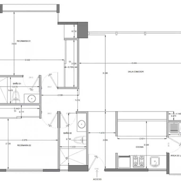 Lujoso Penthouse en la Roma - Two-Bedroom Apartment - 19