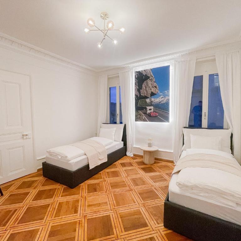 West Center 4 Bed Free Parking WiFi - Apartment mit 3 Schlafzimmern - 17