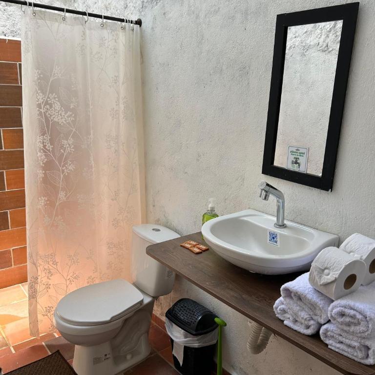 Hotel La Reserva-Barichara - Habitación Cuádruple Estándar - 1