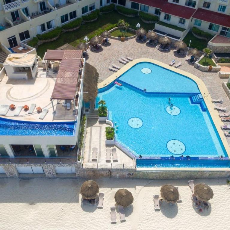 Cancun Beach Escape vista al mar ideal para family - One-Bedroom Apartment - 19