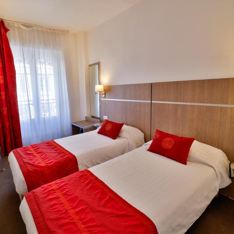 Hôtel de l'Europe Grenoble hyper-centre - Chambre Lits Jumeaux - 1