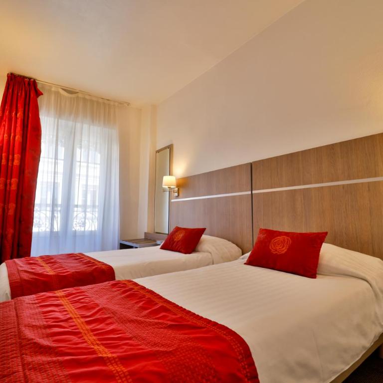 Hôtel de l'Europe Grenoble hyper-centre - Chambre Lits Jumeaux - 2
