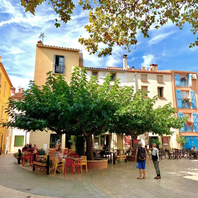 Maison de Marie centre historique Argeles mer Terrasse sans vis à vis - Maison 2 Chambres - 5