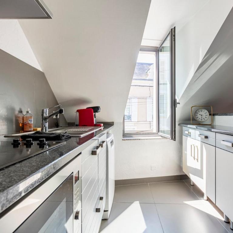 T2 60 m carré Gare 3 min Vieux Mans à pied - Apartment mit 2 Schlafzimmern - 11