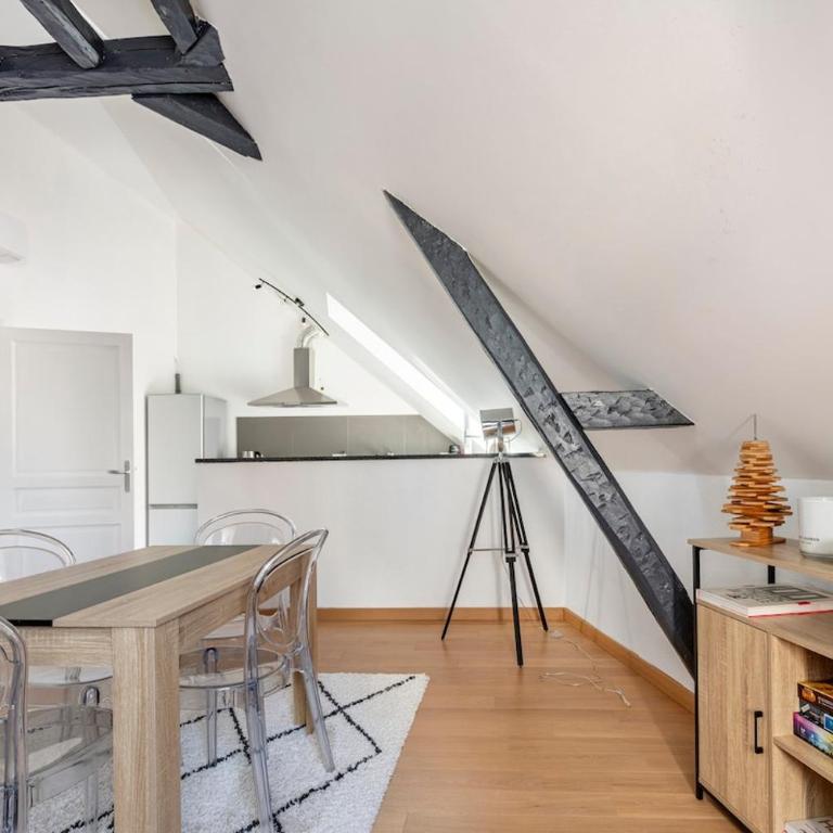 T2 60 m carré Gare 3 min Vieux Mans à pied - Apartment mit 2 Schlafzimmern - 19