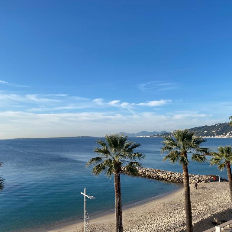 Beau studio front de mer Juan les pins vue mer exceptionnelle - Appartement - Vue sur Mer - 23