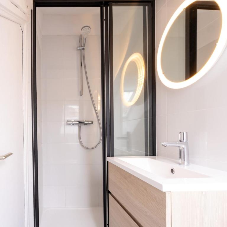 Bright Duplex Train Station & City Center within Walking Distance Quiet - Apartment mit 1 Schlafzimmer - 5