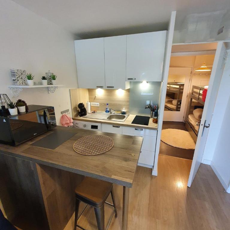 Magnifique studio 4pers 10 min à pied de la mer - Studio mit Balkon - 9