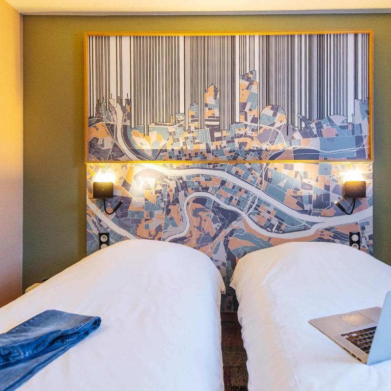 Ibis Styles Lyon Croix Rousse - Chambre Lits Jumeaux Standard - 10