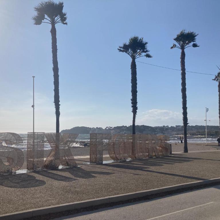 Les Palmiers Très beau T2 vue mer 2mn de la plage150m - Apartment mit 1 Schlafzimmer - 2