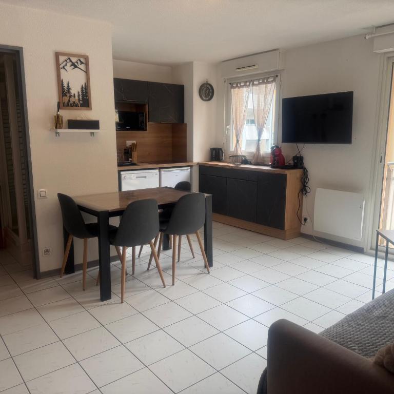 studio proche du centre 3 à 5 pers avec parking privé et la fibre - Appartement 1 Chambre - 1