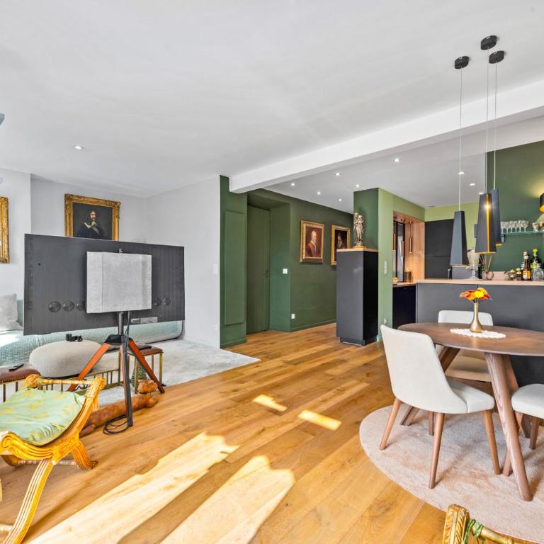 Appart lumineux Nice Centre, Parking, Clim - Appartement 1 Chambre - 4