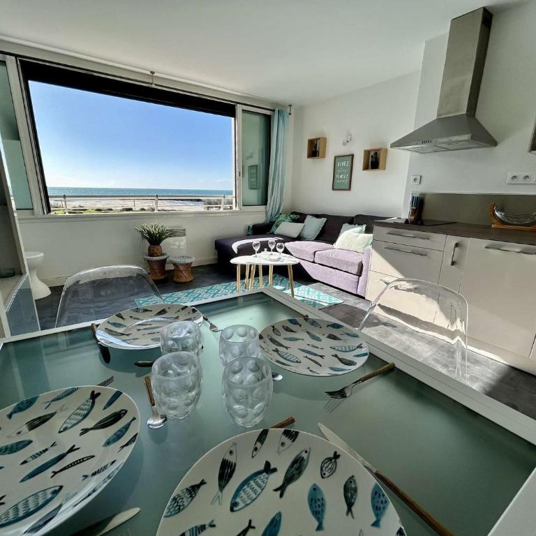 Appartement 3 pièces Vue mer 4 couchages Cap d Agde CT027-3307 - Two-Bedroom Apartment with Sea View - 5