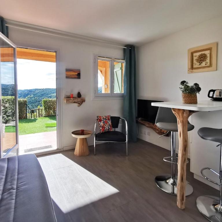 Studio cosy - Vue mer - Grande Piscine - Au calme - Appartamento con 1 Camera da Letto - 4