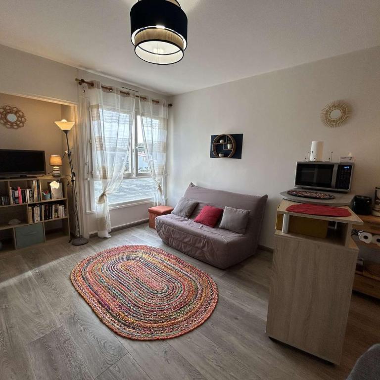 Studio à 100m de la plage pour 3 pers avec lave-linge - FR-1-224C-51 - Apartment - 1