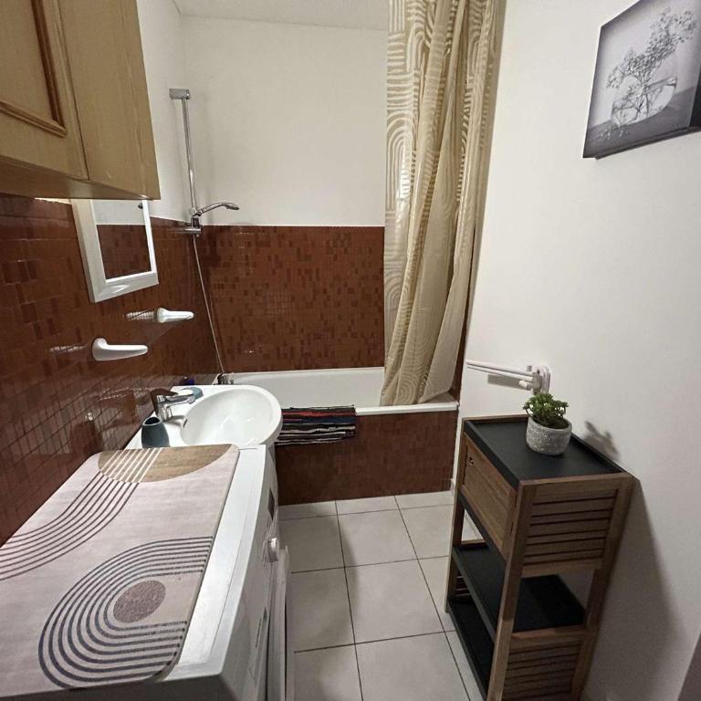 Studio à 100m de la plage pour 3 pers avec lave-linge - FR-1-224C-51 - Apartment - 14