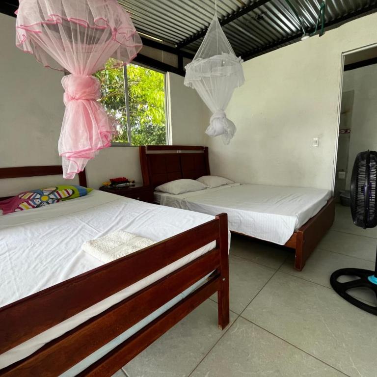 El Trapiche hospedaje y restaurante - Habitación Doble con balcón - 1 o 2 camas - 7