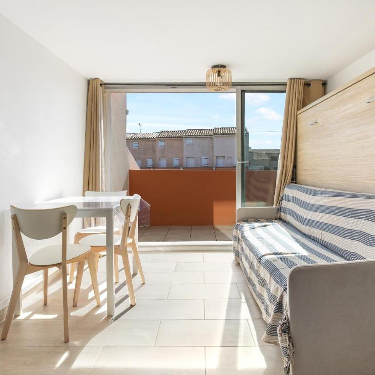 Le Patio du Soleil - Studio climatisé proche plage - Studio - 12