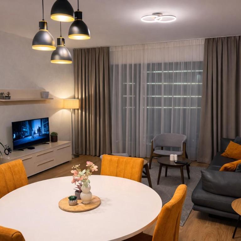 BW Loft Apartments FREE GARAGE Fast Wi-Fi - Two-Bedroom Apartment with River View - 1