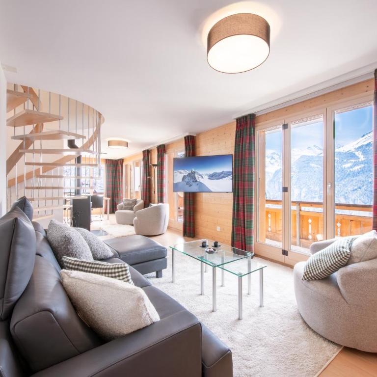 Chalet Silberhorn Penthouse - Penthouse-Apartment - 12