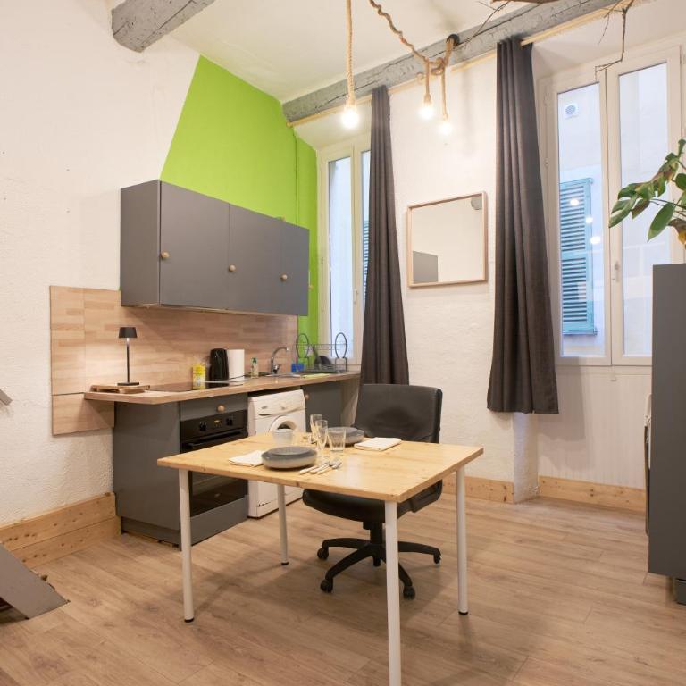 Loft au cœur du Vieux-Nice, à 5 min de la plage - Appartement 1 Chambre - 1