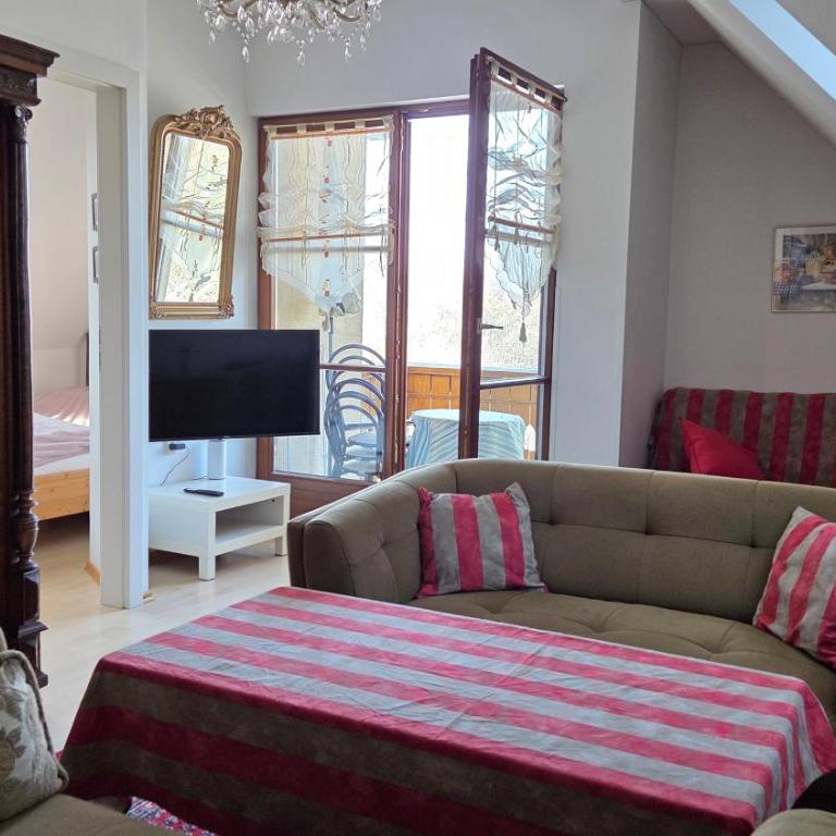 Ferienwohnungen Soravia - Apartment mit 2 Schlafzimmern und Balkon - 15