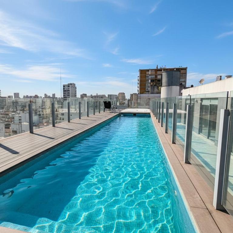 Departamento en Palermo con Piscina, Gym, Balcón - Apartamento de 1 dormitorio - 1