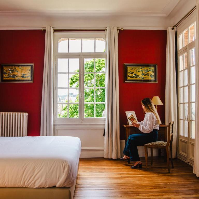 La Villa L'Argentine - Chambre Double Deluxe avec Baignoire - 4