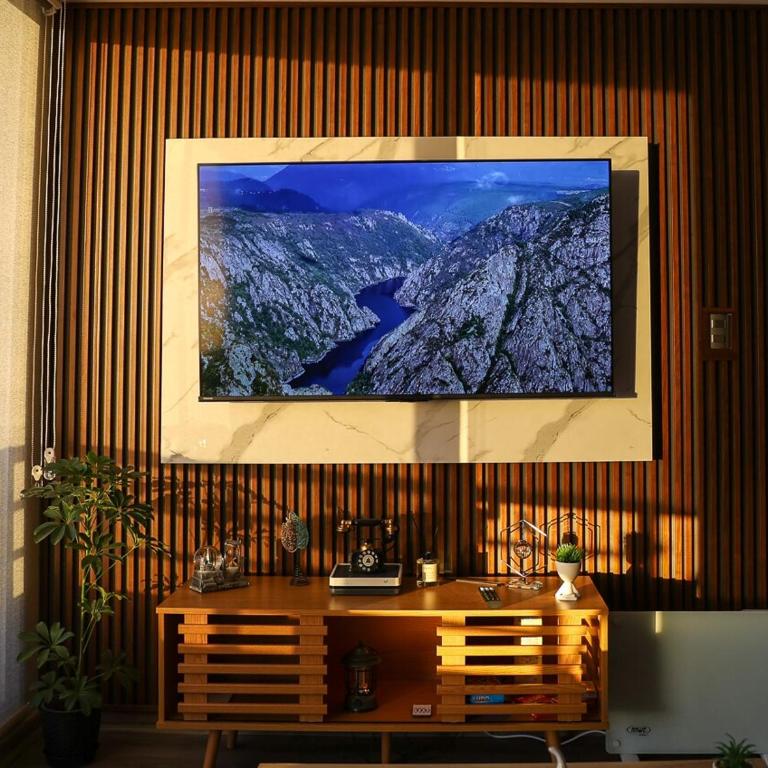 Departamento Premium Vista Laguna Cama King TV 55 Smart Lavadora Secadora Maquina de Cafe - Apartamento de 1 dormitorio - 4
