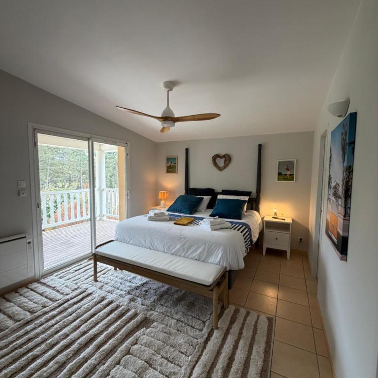 Villa Luxe piscine chauffée, 4 chambres, surplombant le golf entre océan & lac Plage à 5 min - Villa - 60