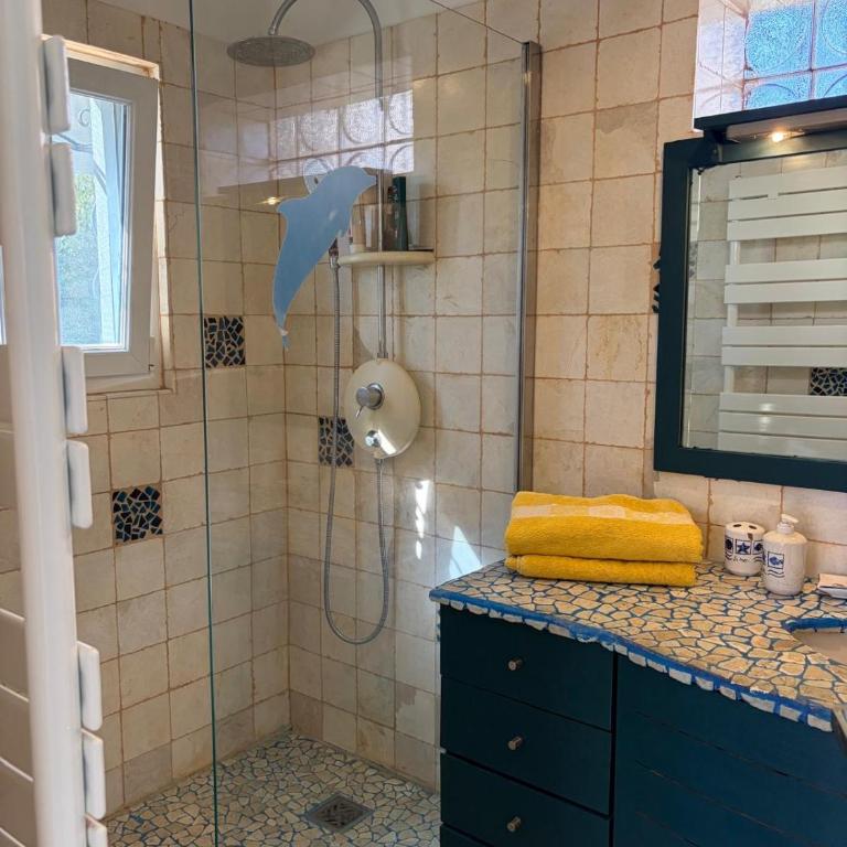 Très beau Studio lumineux dans Villa avec piscine - Appartamento con 1 Camera da Letto - 18