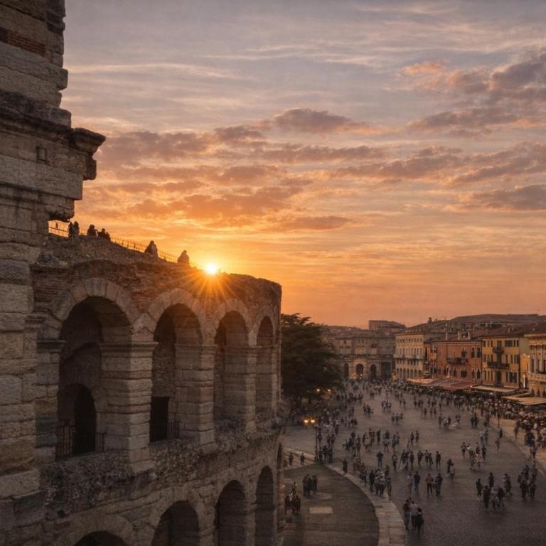 Vista Arena di Verona e Piazza Bra - Appartamento con 1 Camera da Letto - 5