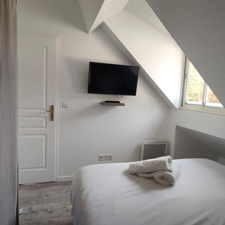 Résidence des Fleurs - Les Escapades Familiales - 1 à 6 personnes - Two-Bedroom Apartment with Garden View - 13