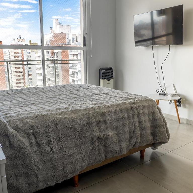 Hermoso monoambiente con balcón - excelente ubicación con wifi rápido - Apartamento de 1 dormitorio - 2