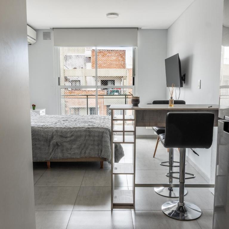 Hermoso monoambiente con balcón - excelente ubicación con wifi rápido - Apartamento de 1 dormitorio - 3