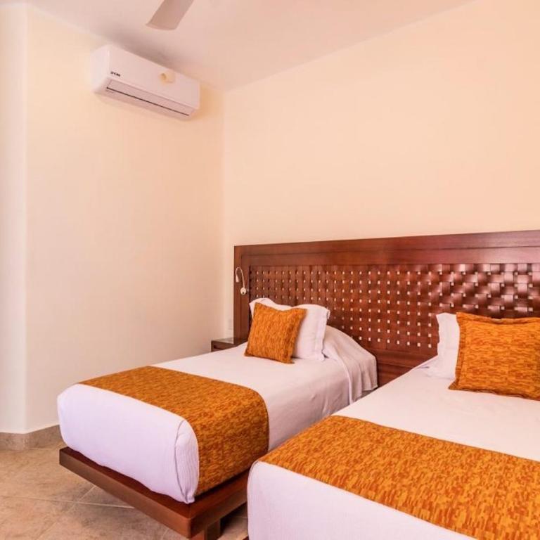 Oceanfront Apartments Vivo Resorts Puerto Escondido - Apartment mit 2 Schlafzimmern und Meerblick - 1