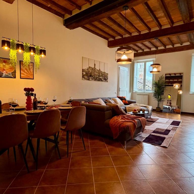 Exclusive Siena Retreat for Groups - Duomo View - 3 Bedrooms - Gaming Room - Three-Bedroom Apartment with View - 14