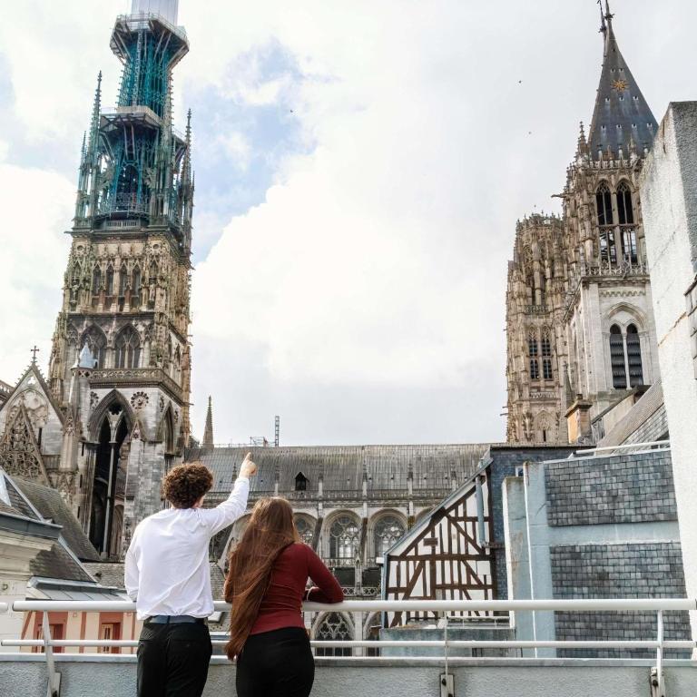 Mercure Rouen Centre Cathédrale - Chambre Privilège avec 1 Lit Double, Balcon/Terrasse Commune - 8