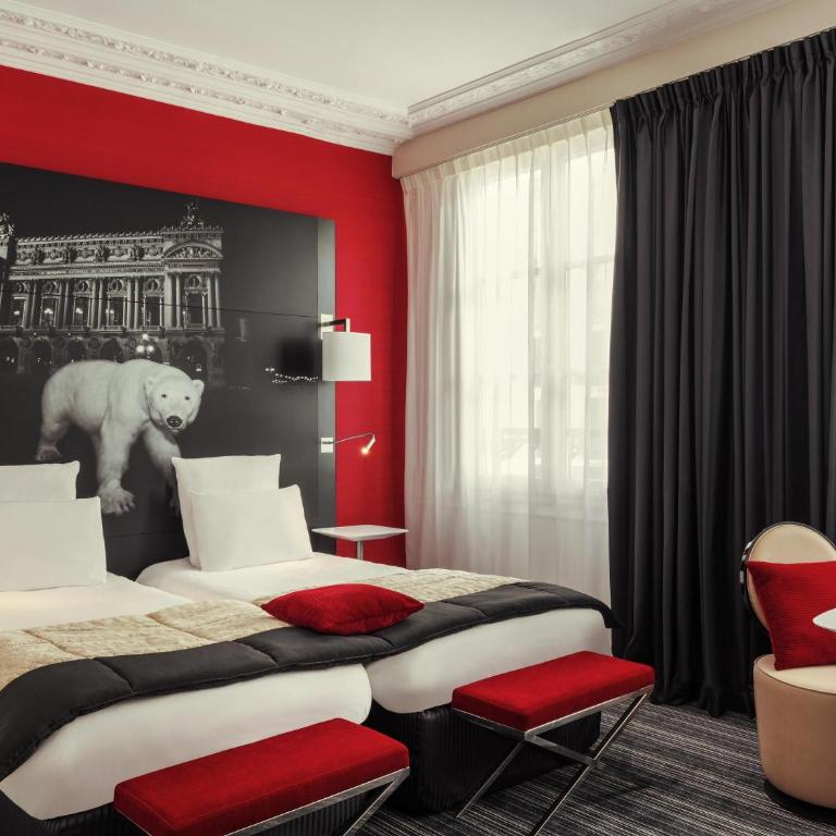 Mercure Paris Opera Louvre - Chambre Lits Jumeaux Supérieure - 6