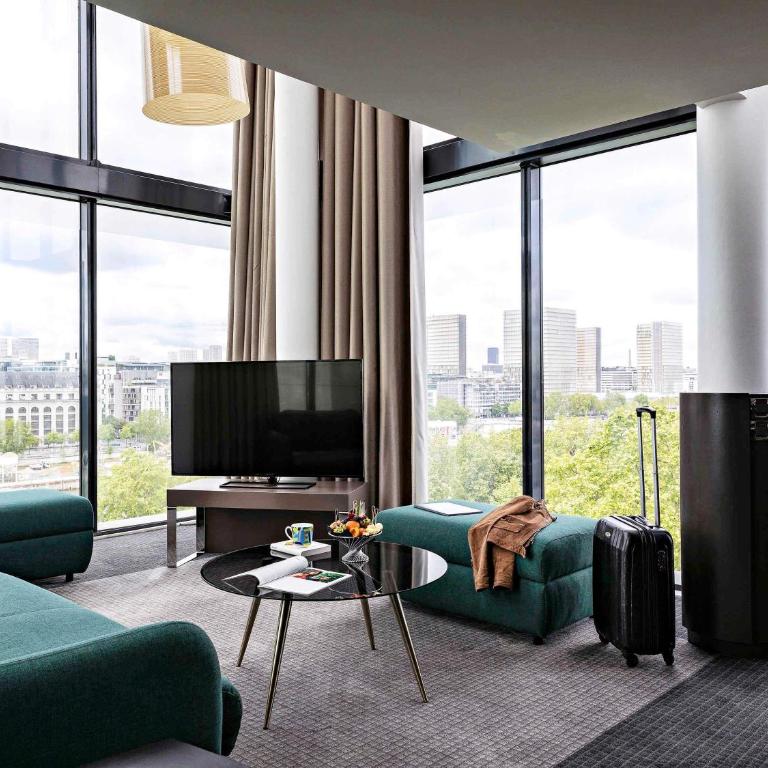 Pullman Paris Centre - Bercy - Suite Présidentielle avec 2 Lits King-Size et 1 Canapé-Lit Double - Étage Supérieur - Vue sur Paris - 1