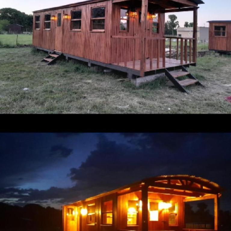 Estación El Vasco - Cabañas Vagones de Tren - Bahía de Lobos - Casa con 1 dormitorio - 4