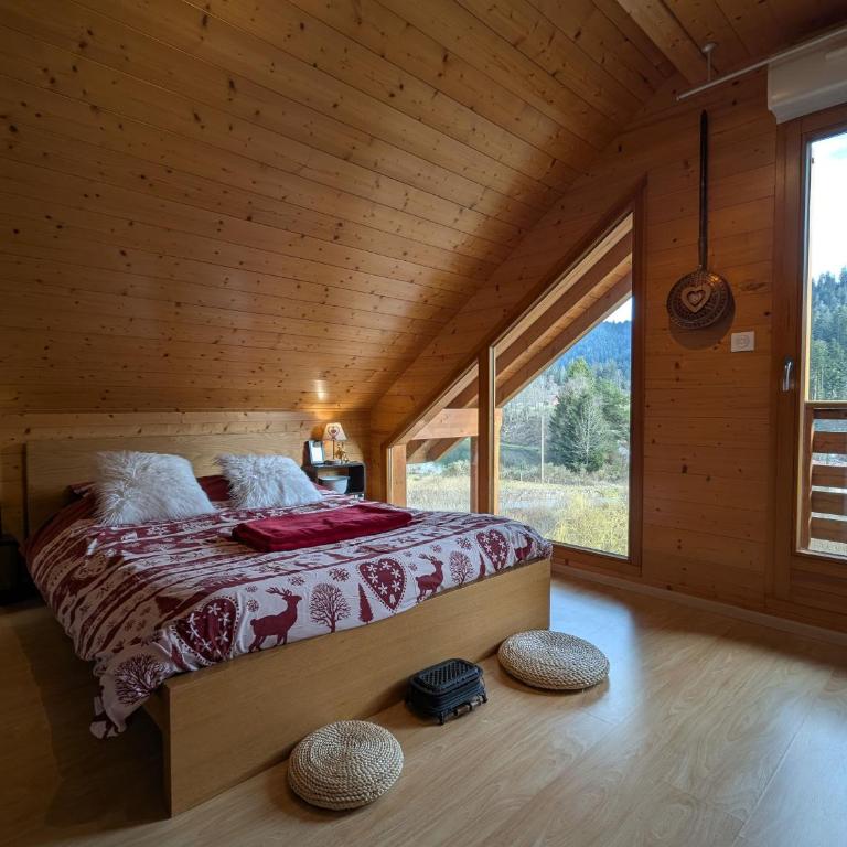 Chalet chaleureux à Gérardmer avec spa et sauna - FR-1-589-843 - Maison de Vacances - 24