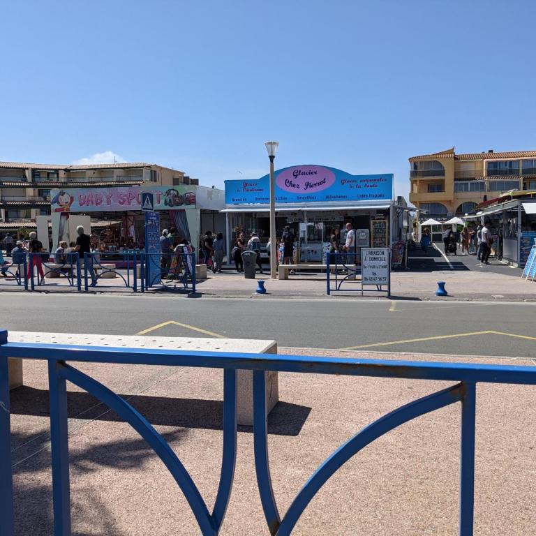Port-la-Nouvelle : Studio front de mer, 4 pers, parking inclus - FR-1-797-32 - Studio - 15