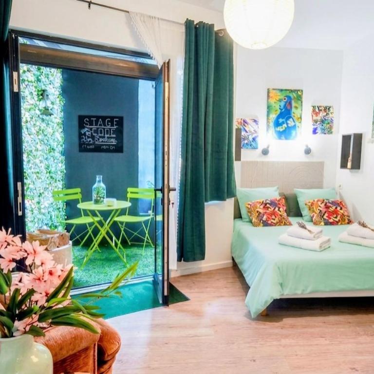 New! Cosy Plenity Art - T3 - Centre ville - Parking gratuit - Two-Bedroom Apartment - 5