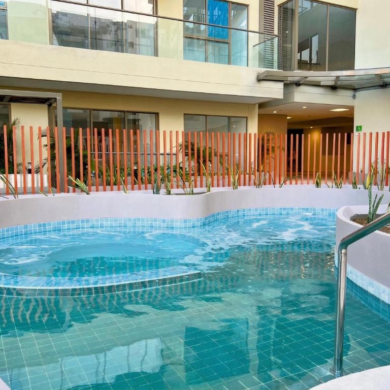 Loft de Lujo, Gym, Piscinas, Jacuzzis & Spa, A 5 Mn de Playa Gaira, A 10 Mn Playa Salguero y Playa Rodadero - Apartamento de 1 dormitorio con balcón y vistas a la montaña - 6