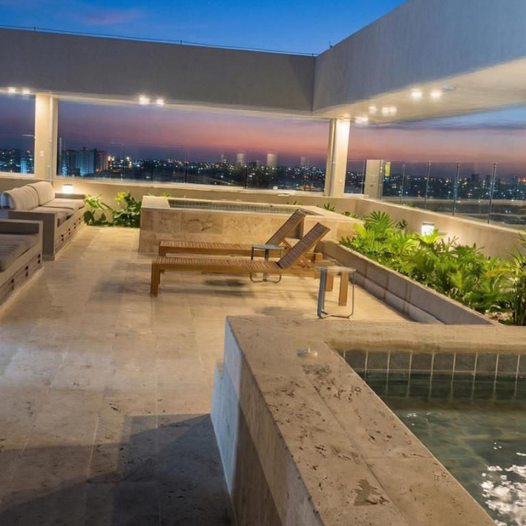 Loft de Lujo, Gym, Piscinas, Jacuzzis & Spa, A 5 Mn de Playa Gaira, A 10 Mn Playa Salguero y Playa Rodadero - Apartamento de 1 dormitorio con balcón y vistas a la montaña - 56