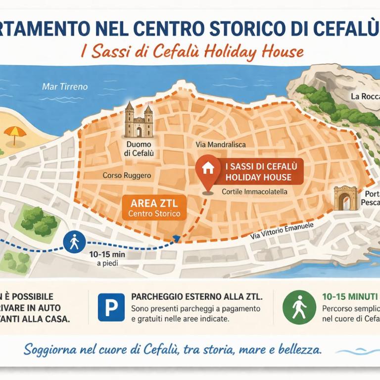 I Sassi di Cefalù Holiday House - Appartamento con 1 Camera da Letto - 25