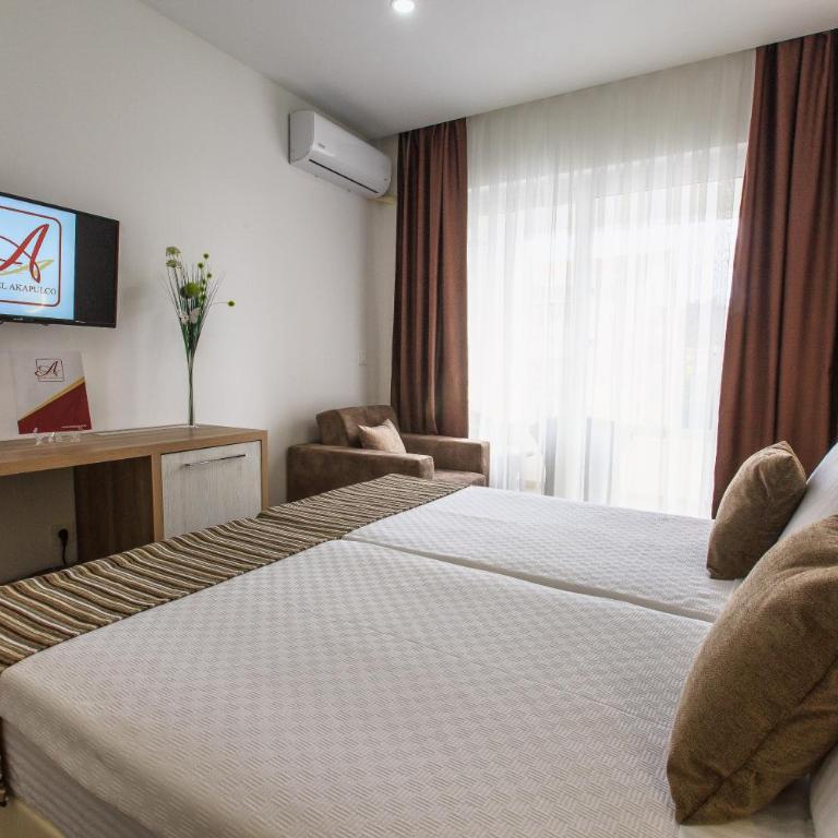 Sutomore Akapulco Hotel - Deluks Dvokrevetna Soba sa Bračnim Krevetom/Zasebnim Krevetima - 8